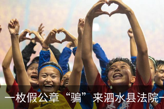 一枚假公章“骗”来泗水县法院一纸真判决！