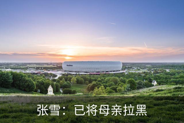 张雪：已将母亲拉黑