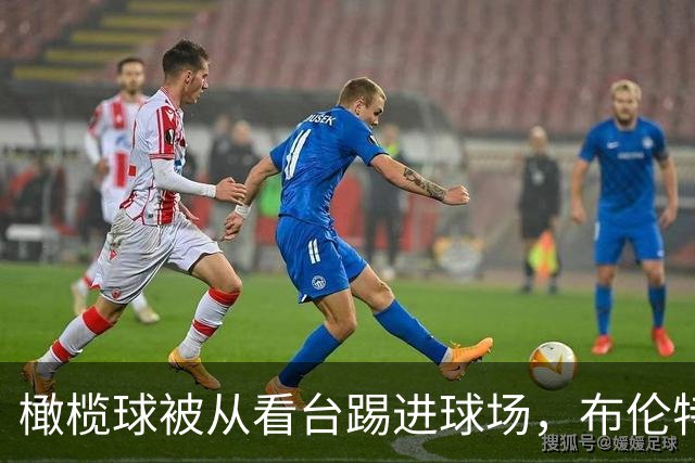 橄榄球被从看台踢进球场，布伦特福德报警称行为危险