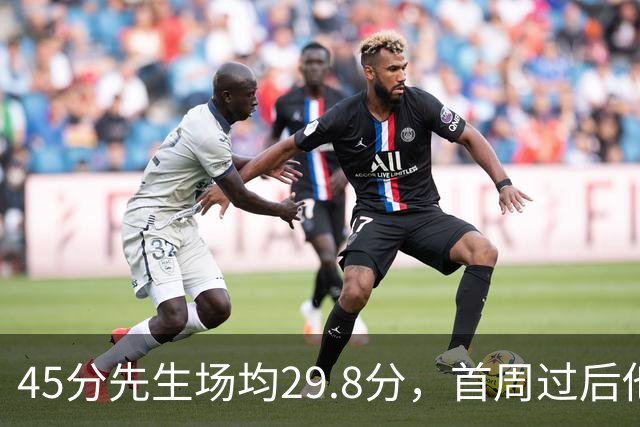 45分先生场均29.8分，首周过后他真能进全明星？